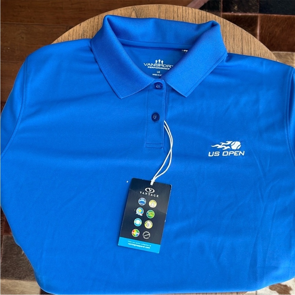 Royal Blue US Open Polo Shirt